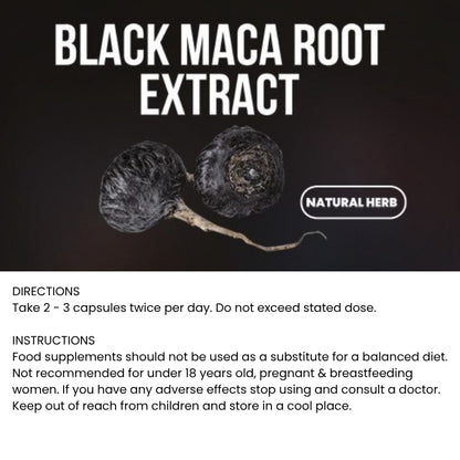 Black Maca Root Extract