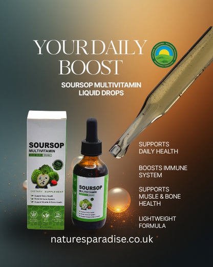 2 x Soursop Multi-vitamin Drops