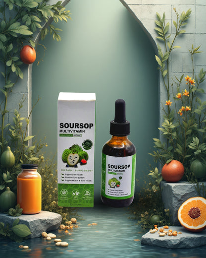 2 x Soursop Multi-vitamin Drops